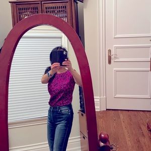 Banana Republic ruffle sleeve blouse